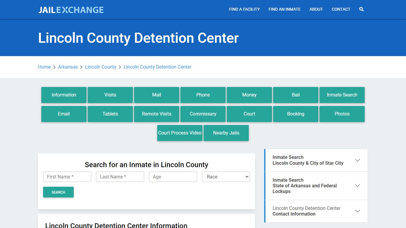 Lincoln County Detention Center - Jail Exchange